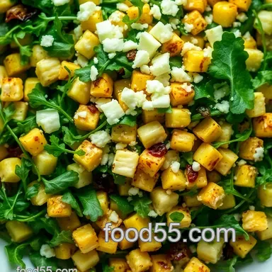 My Easy & Flavorful Microgreens Salad with Roasted Baby Corn: A Family Favorite! Recipe Card