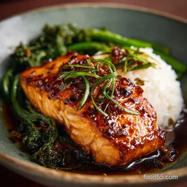 Miso Garlic Butter Salmon Sticky Umami Bomb Recipe Ready in 30 Min