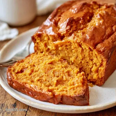 Moist Keto Pumpkin Bread: Tender Baked Recipe Card