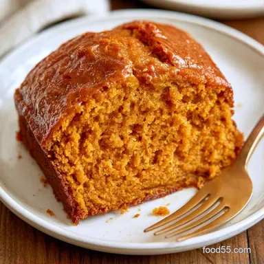 Moist Keto Pumpkin Cake in 50 Minutes Recipe Card