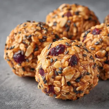 Mulberry Energy Balls in 35 Minutes Recipe Card