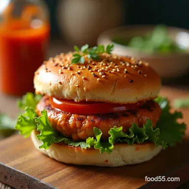 My Favorite Naked Salmon Burgers with Sriracha Easy Juicy Recipe Card