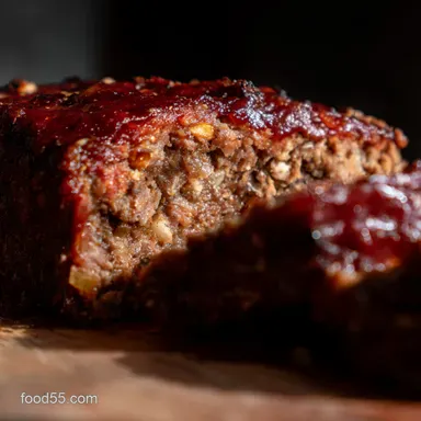 Nanas Knockout old fashioned meatloaf recipe Juicy Easy Recipe Card