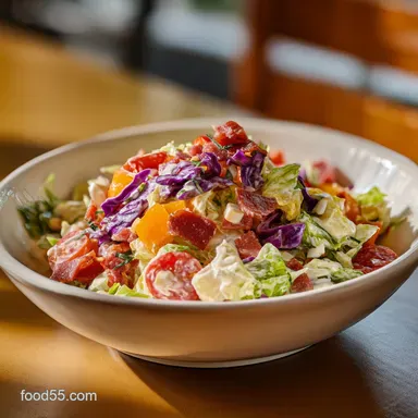 Nancy's Chopped Salad in 20 Minutes Recipe Card