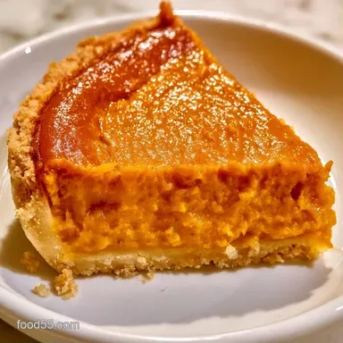 No Bake Keto Pumpkin Pie in 20 Minutes Recipe Card