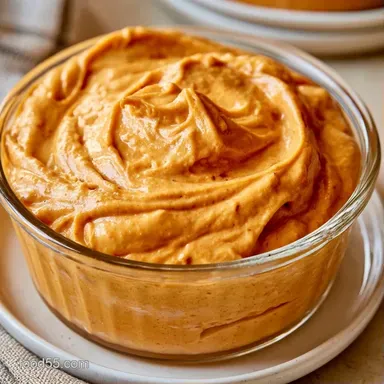 Pumpkin Cheesecake Mousse in 15 Min Recipe Card