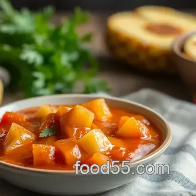 How to Make My Grandma&rsquo;s No Cook Pineapple Spicy Sauce - 15 Minutes