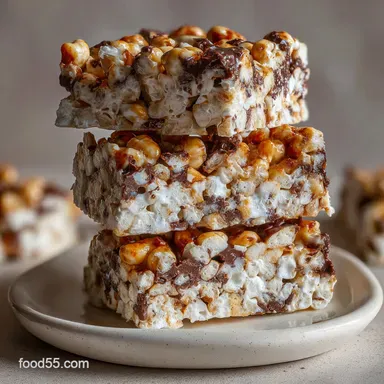 NoBake Homemade Crunch Bars in 1 Hour 15 Min