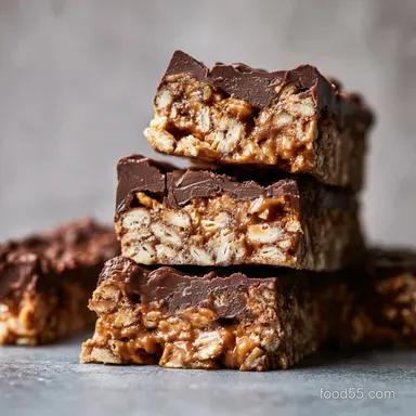 Easy Special K Bars Recipe NoBake Sweet Treat Recipe Card