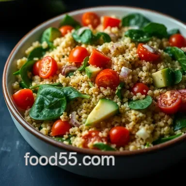 How to Create Delicious Follicular Phase Recipes: Easy Quinoa Salad Recipe Card