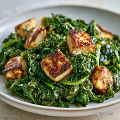 Swiss Chard Paneer in 35 Minutes Recipe Card
