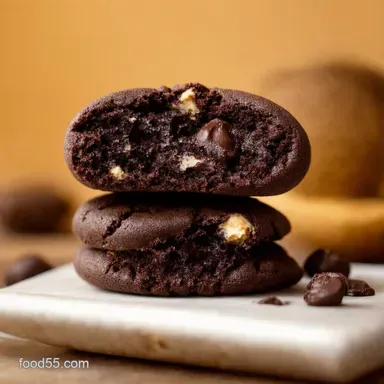 Oreo Stuffed Chocolate Chip Cookies Biscuity Bliss Recipe Card