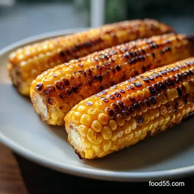 Corn on the Cob: Oven Roasted with Husk in 30 Minutes
