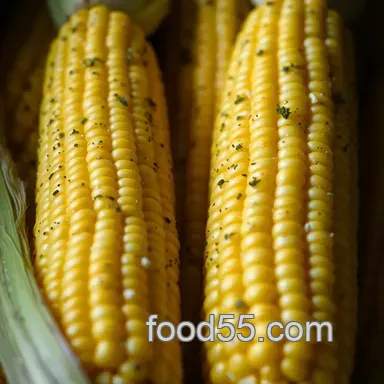 Juicy Corn on a Cob Oven: Easy Roasted Goodness! Recipe Card