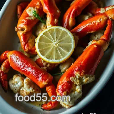 Easy & Flavorful Oven Roasted Crab Legs: My Go-To Garlic Butter Recipe Recipe Card