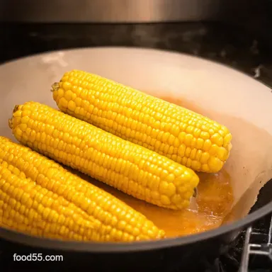 Easy Oven Roasted how to make corn on My Secret Butter Trick Recipe Card