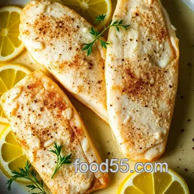Pan-Seared Petrale Sole Recipe: Easy Lemon Butter Delight Recipe Card