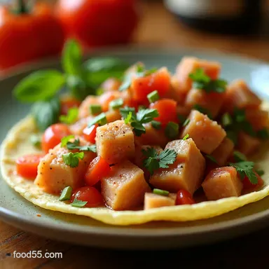 PantryReady Canned Tuna Ceviche My Quick Zesty Favorite Recipe Card