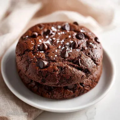 Double Chocolate Chip Cookie in 27 Min Recipe Card