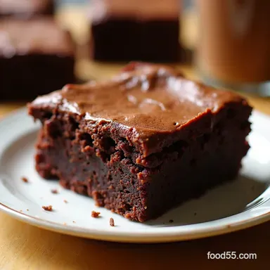 PB2 Flourless Chocolate Brownies My Fudgy FailProof Recipe Recipe Card