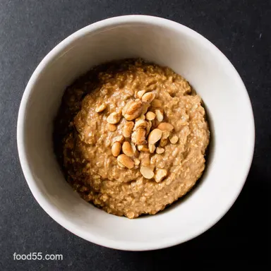 Healthy Peanut Butter Oatmeal Bowl Quick Easy Bliss