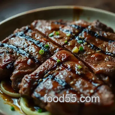 Sizzling Zabuton Steak: A Tender Cut to Impress Recipe Card