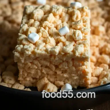 Best Recipe Rice Crispy Treats EVER! (Easy & Gooey) Recipe Card