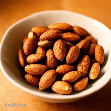 Perfectly Roasted Almonds Five Ways to Snack Happy Recipe Card