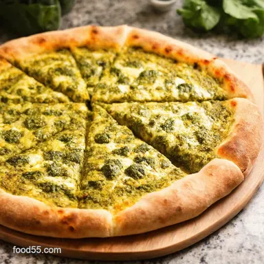 Basillicious My Pesto Pizza Recipe A Slice of Italy Recipe Card
