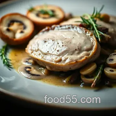 Elegant Pheasant Recipes: My Tender Sous Vide with Mushroom Sauce Recipe Card