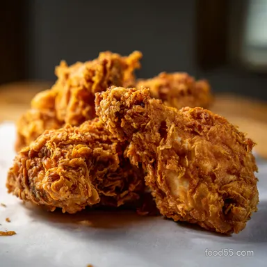 Popeyes Chicken Recipe Crispy Spicy Bayou Crunch at Home Recipe Card