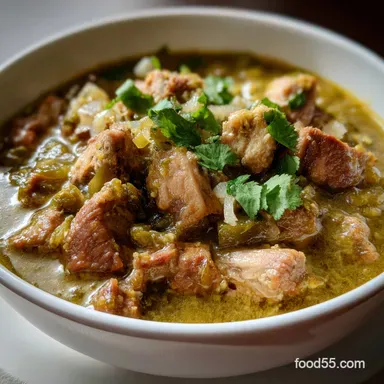 Green Chile Stew: Ultimate Pork Hatch Comfort Bowl Recipe Card