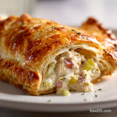 Chicken leek and ham pasties GoldenCrusted Comfort Food Classic