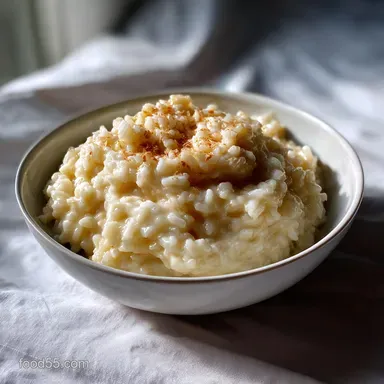 Rice Pudding: The Proper Creamy Stovetop Comfort Classic Recipe Card