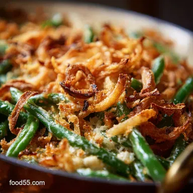 Green Bean Casserole from Scratch: Proper Pub-Style Recipe Recipe Card