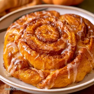 Pumpkin Cinnamon Focaccia for 12 Recipe Card