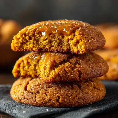 Pumpkin Snickerdoodles Soft Chewy My Easy Fall Favorite Recipe Card