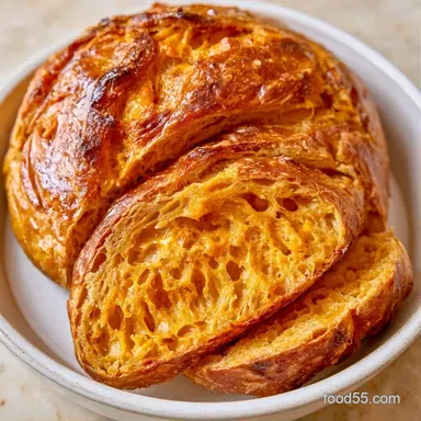 Pumpkin Spice Sourdough Bread for 12 Recipe Card