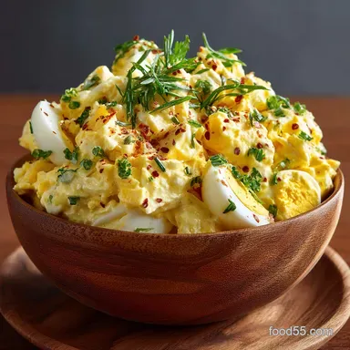 The Quick Creamy Classic Perfect Easy Egg Salad Recipe Recipe Card