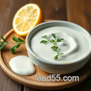 Easy Zesty Quick Crème Fraiche Dressing with Lemon: The Ultimate Cold Salad Enhancer!