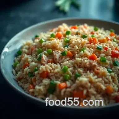 Quick & Delicious Easy Chicken Fried Rice Recipe: A Family Favorite! Recipe Card