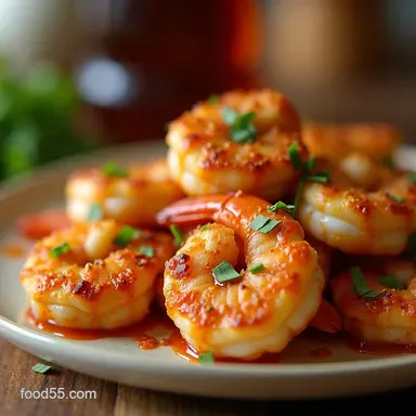 My GoTo Air Fryer Cajun Shrimp Dinner Healthy Low Carb Ready in 25 Mins Recipe Card