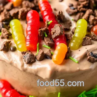 Easy & Fun Quick Fruit Worm Dessert for Kids – A Whimsical Treat! Recipe Card