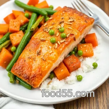 Quick Salmon Dog Food with Sweet Potatoes: Nutritious & Easy Recipe Recipe Card