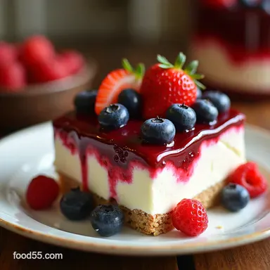 Red White and Blueberry Trifle My Easy Patriotic Summer Dessert Recipe Card