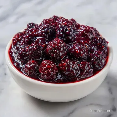 Mulberry Jam with Maple Syrup Recipe Card