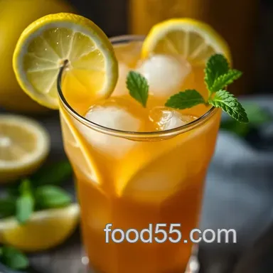 Refreshing John Daly Cocktail: A Southern Summer Delight Recipe Card