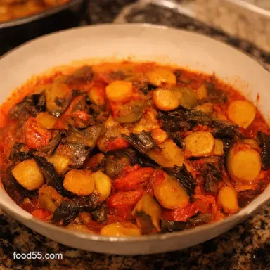 Rustic Ratatouille Recipe A Taste of Provence Recipe Card