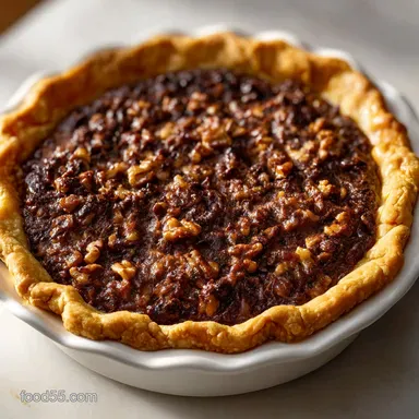 Derby Pie: The Ultimate Chocolate Bourbon Walnut Recipe Recipe Card