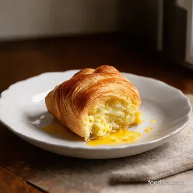 Easy Breakfast Croissant Puff Casserole Brunch Made Simple Recipe Card